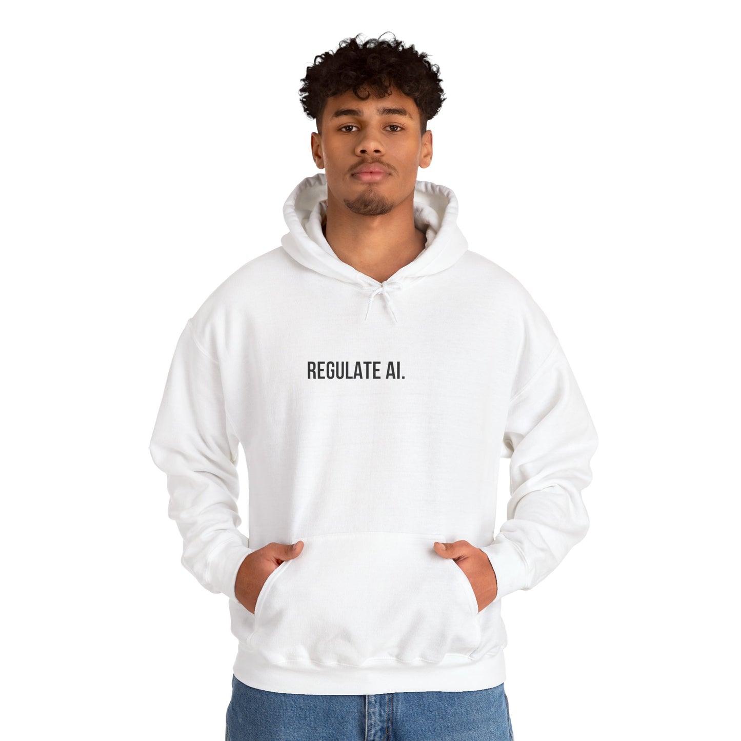 Regulate AI | Unisex Soft Blend Hoodie