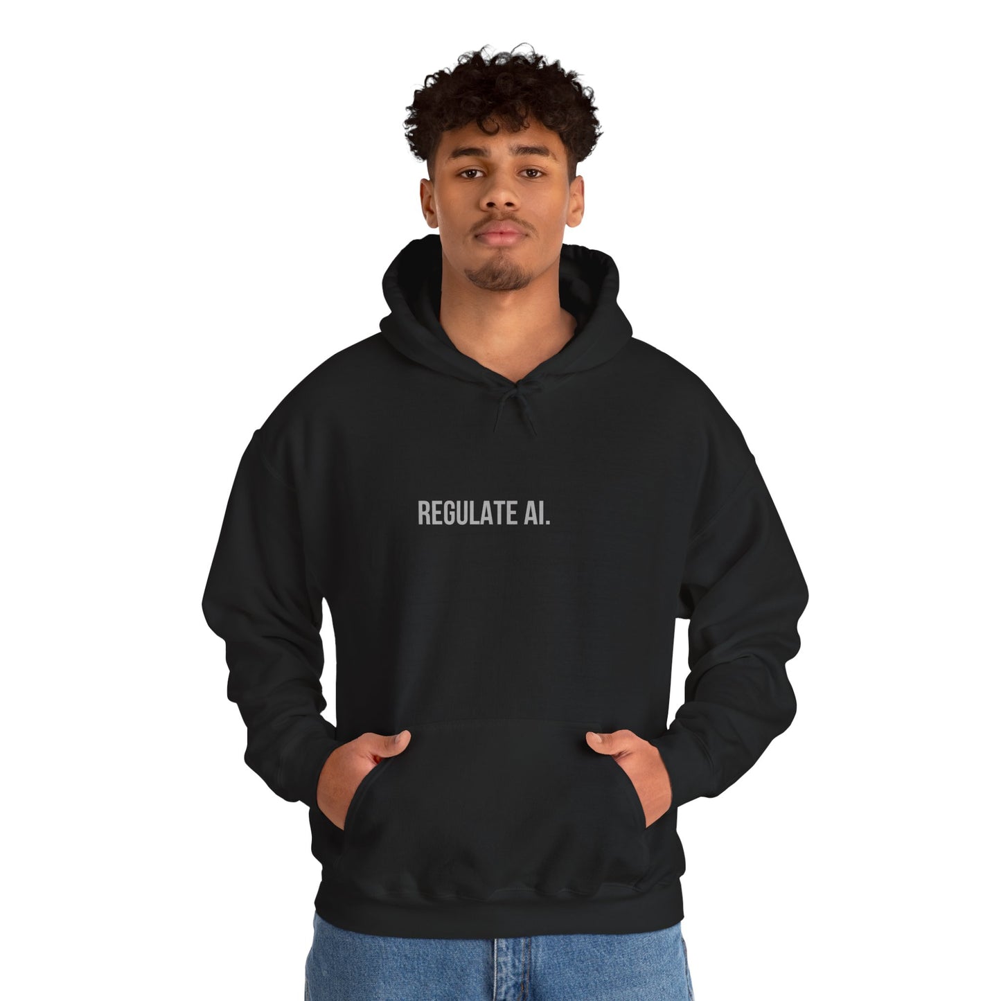 Regulate AI | Unisex Soft Blend Hoodie