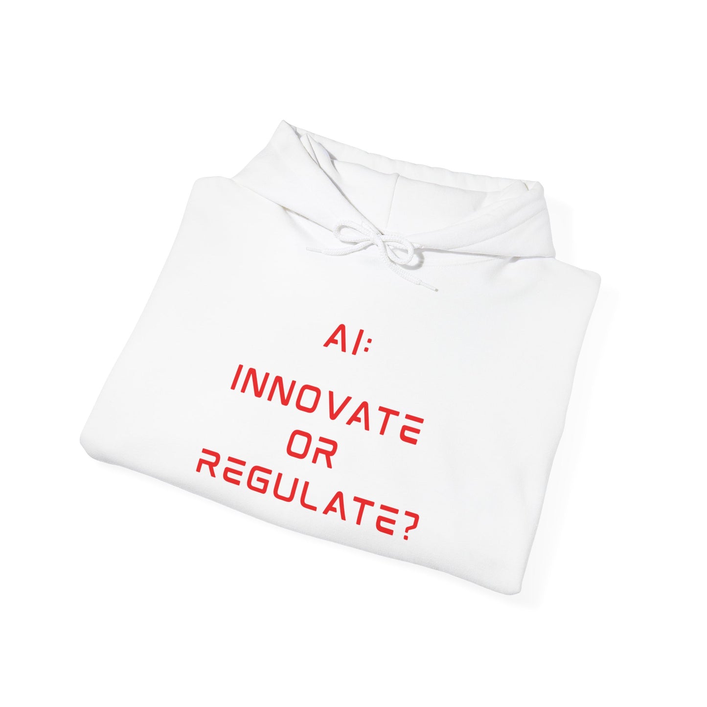 The Debate Unisex Hoodie - Red Text Edition