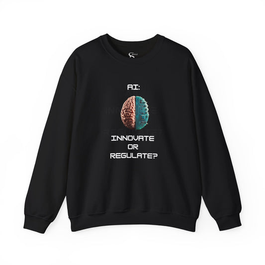 Hybrid Mind // Unisex Premium Soft Cotton Crewneck Sweatshirt