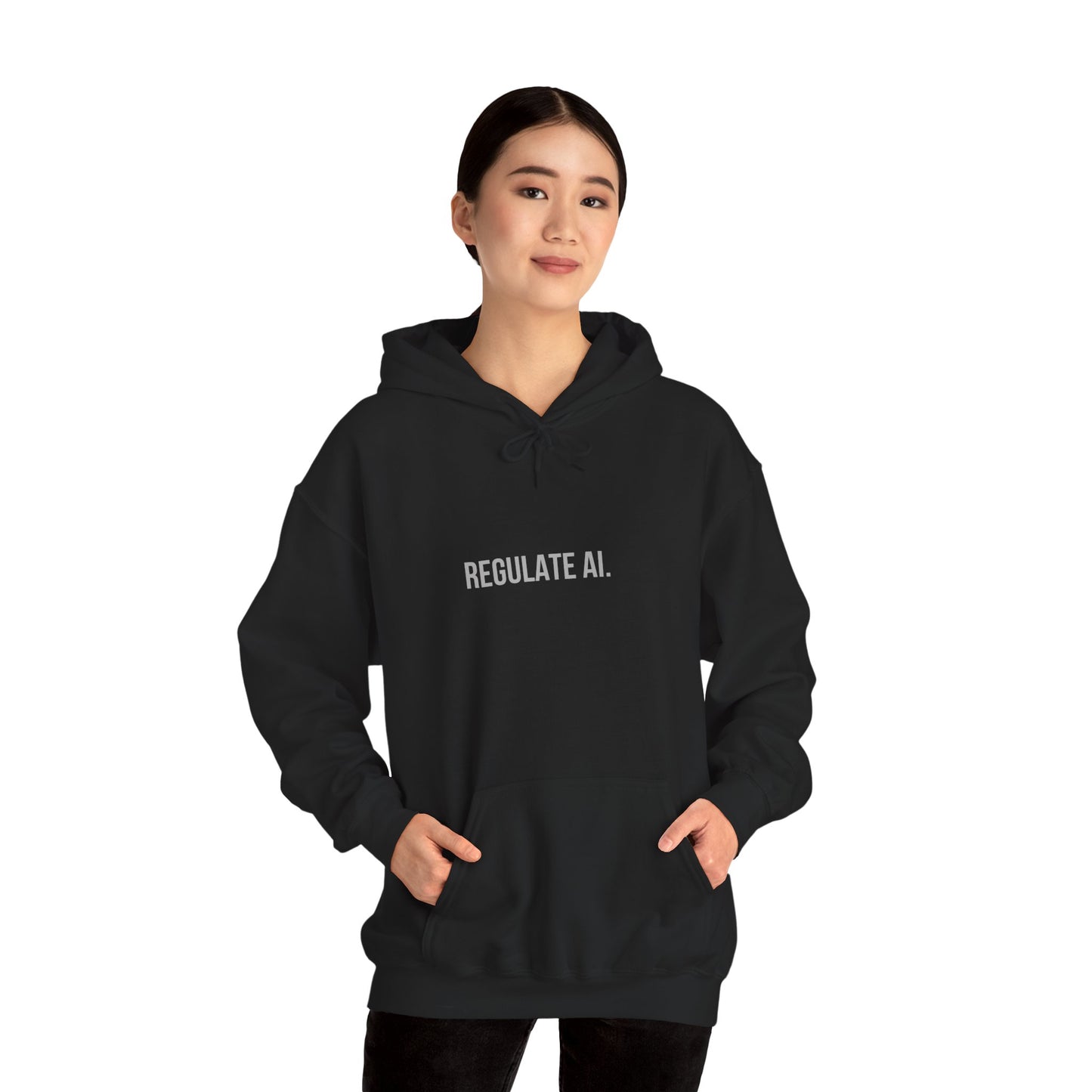 Regulate AI | Unisex Soft Blend Hoodie