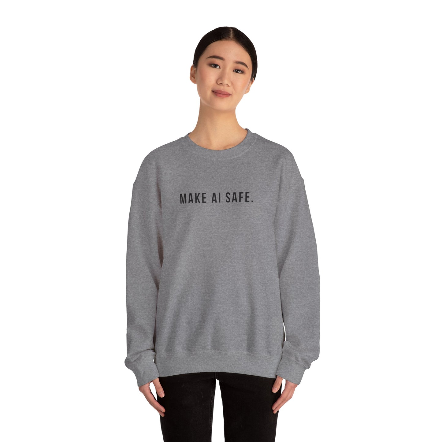 Make AI Safe | Unisex Crewneck Sweatshirt