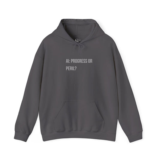 AI: Progress or Peril | Unisex Hoodie