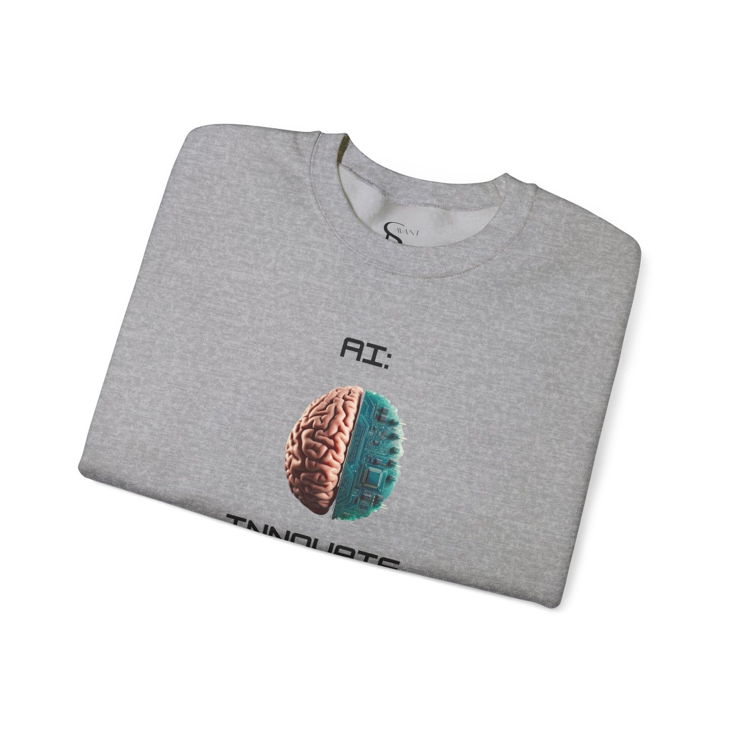 Hybrid Mind // Unisex Premium Soft Cotton Crewneck Sweatshirt