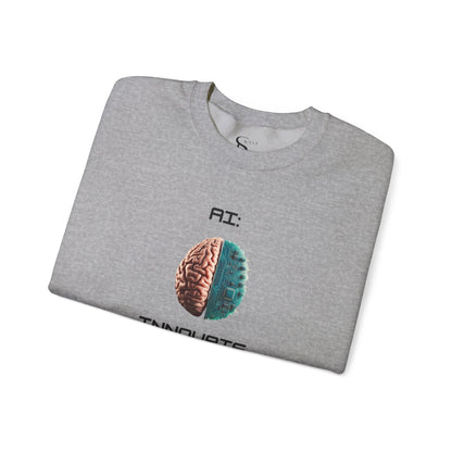 Hybrid Mind // Unisex Premium Soft Cotton Crewneck Sweatshirt