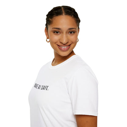 Make AI Safe | Unisex Soft Blend T-Shirt