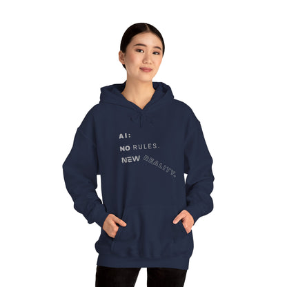 AI: No Rules New Reality | Unisex Hoodie