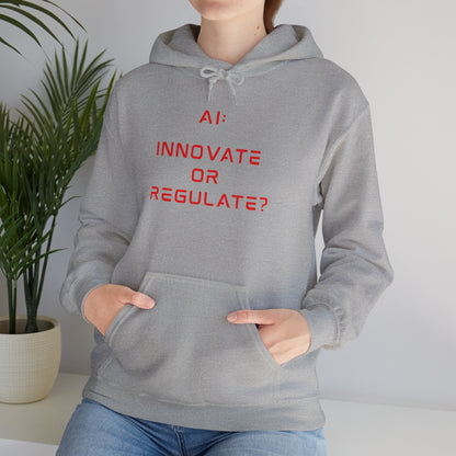 The Debate Unisex Hoodie - Red Text Edition