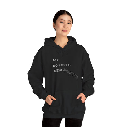 AI: No Rules New Reality | Unisex Hoodie