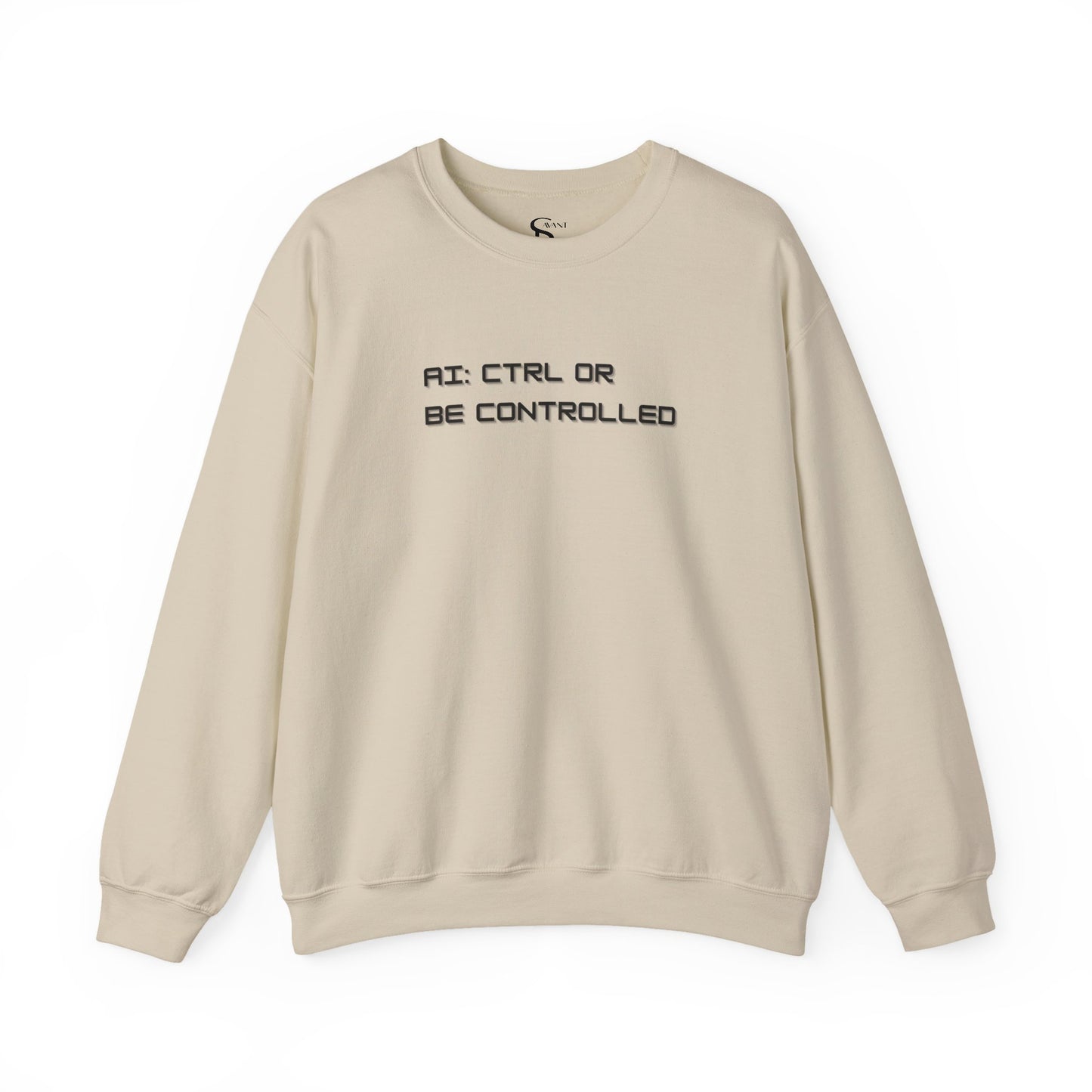 AI: CTRL or Be Controlled | Unisex Crewneck Sweatshirt