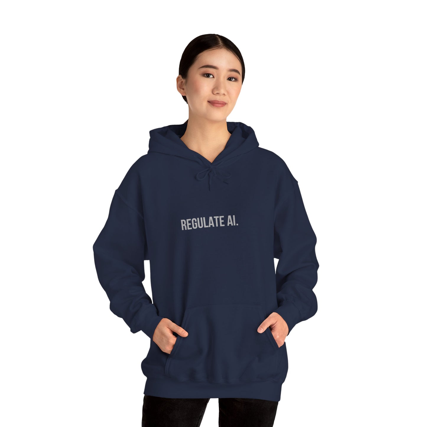Regulate AI | Unisex Soft Blend Hoodie