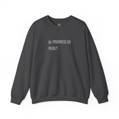 AI: Progress or Peril? | Unisex Soft Blend Sweatshirt