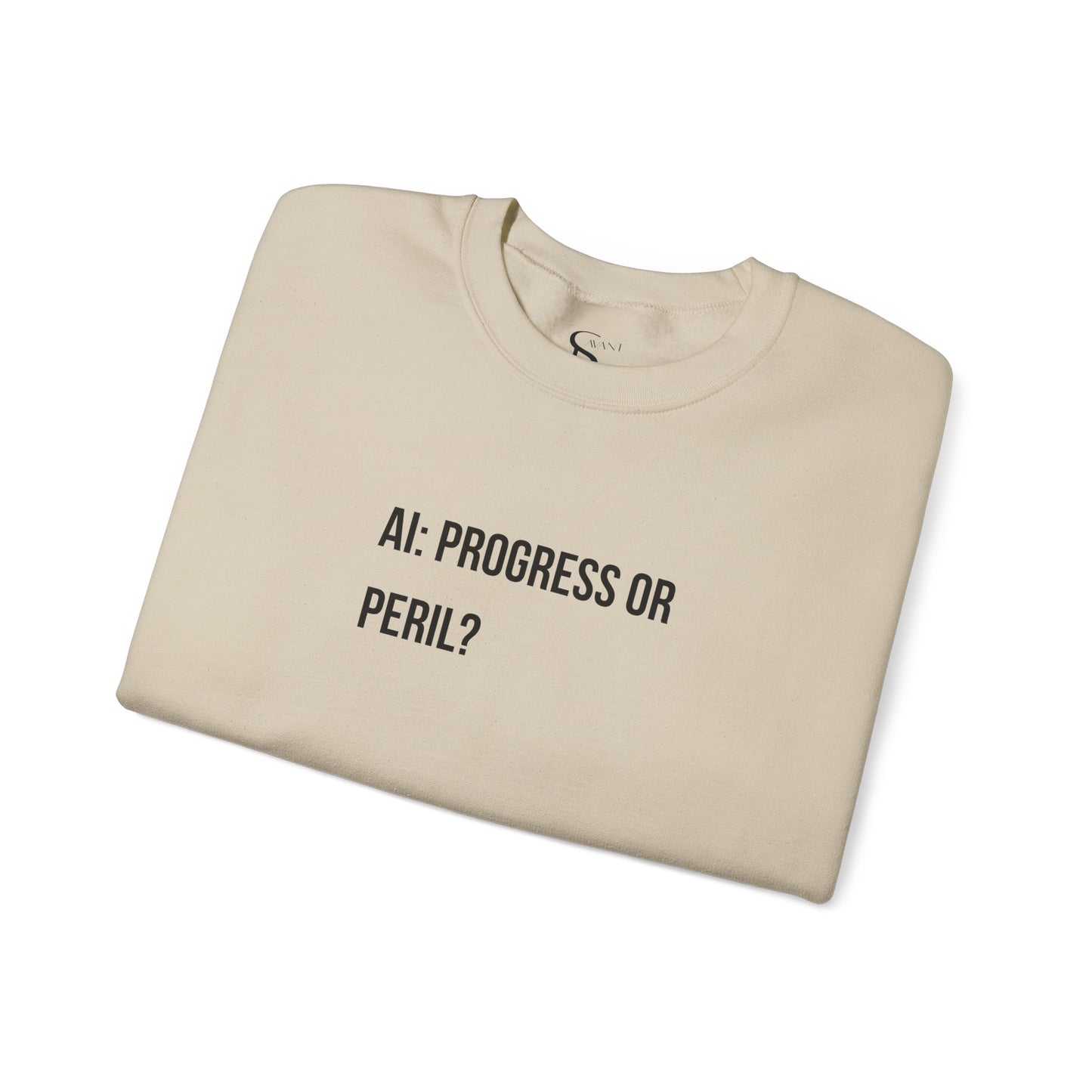 AI: Progress or Peril? | Unisex Soft Blend Sweatshirt