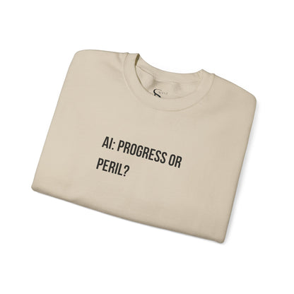 AI: Progress or Peril? | Unisex Soft Blend Sweatshirt
