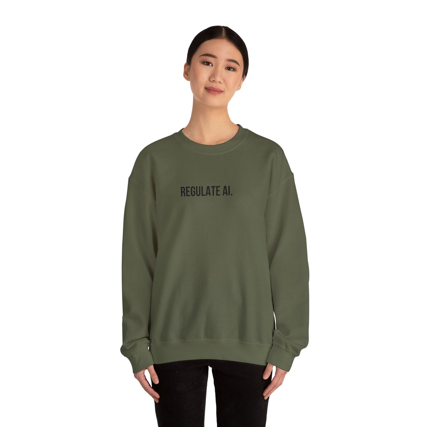 Regulate AI | Unisex Crewneck Sweatshirt