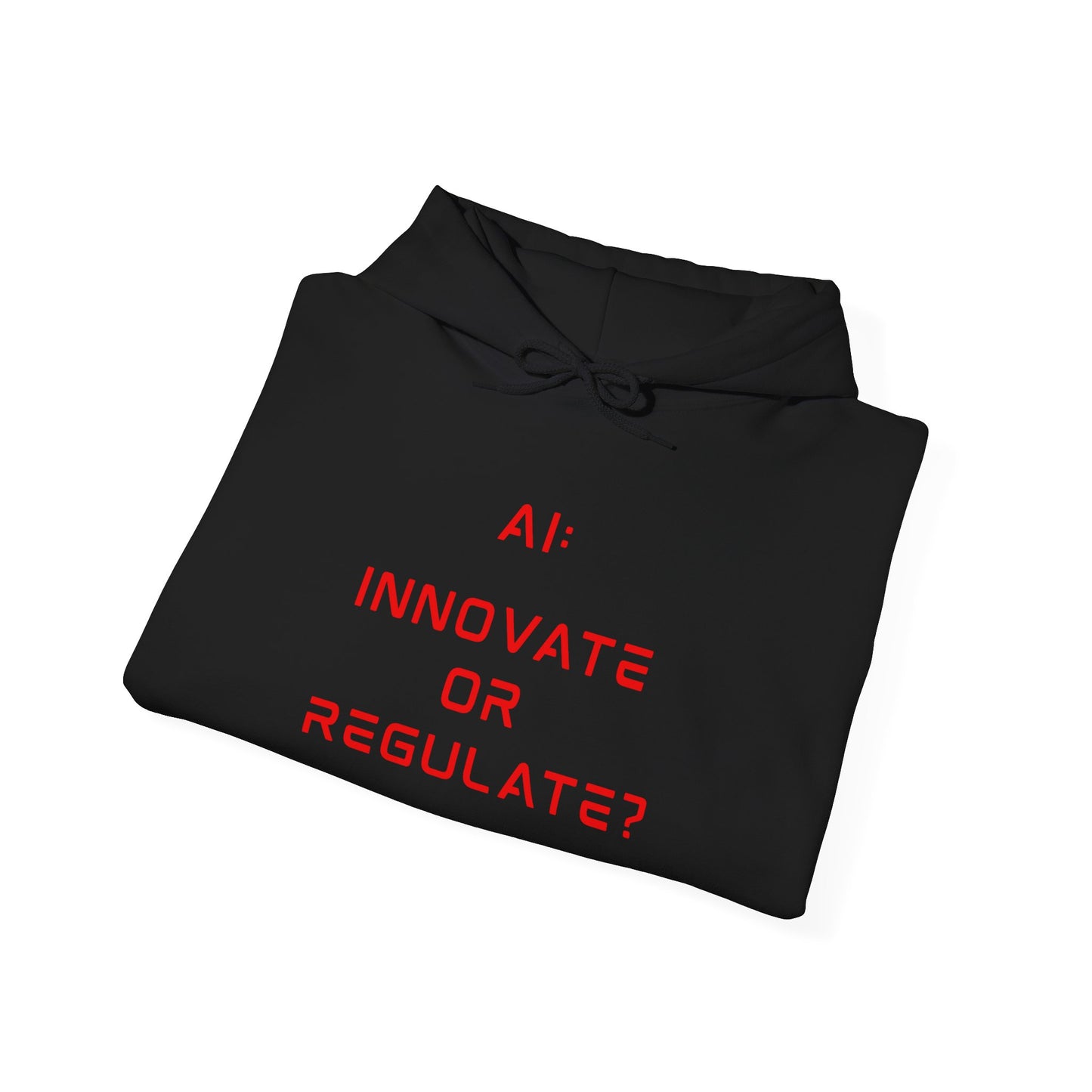 The Debate Unisex Hoodie - Red Text Edition
