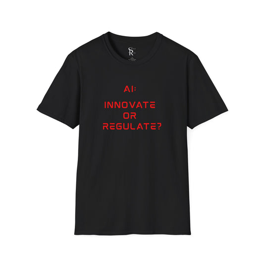 The Debate  - Red Text Edition // Unisex Premium Soft Cotton T-Shirt