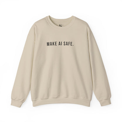 Make AI Safe | Unisex Crewneck Sweatshirt