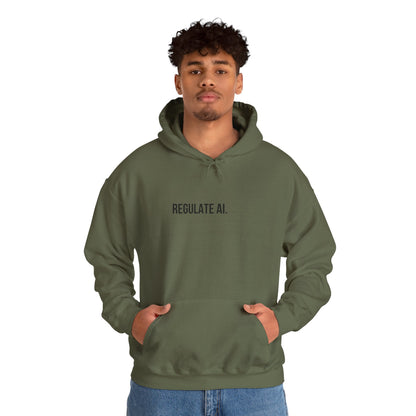 Regulate AI | Unisex Soft Blend Hoodie