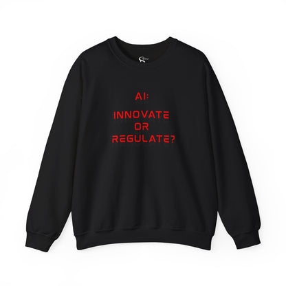 The Debate - Red Text Edition // Unisex Soft Blend Crewneck Sweatshirt