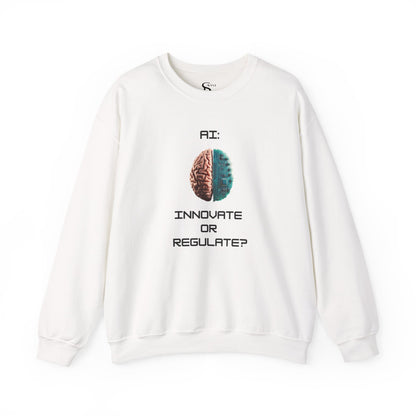 Hybrid Mind // Unisex Premium Soft Cotton Crewneck Sweatshirt