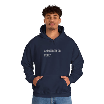 AI: Progress or Peril | Unisex Hoodie