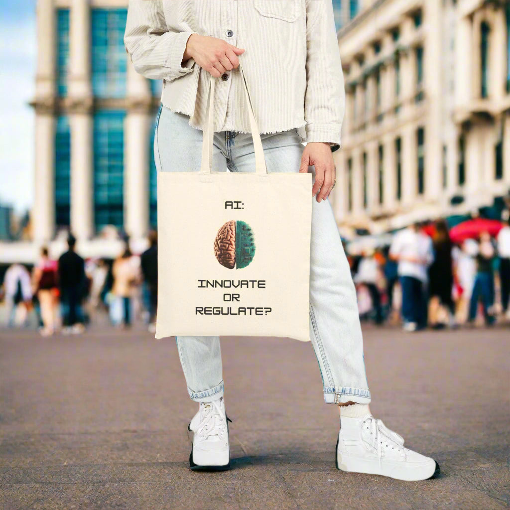 Hybrid Mind | Cotton Canvas Tote Bag