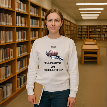 AI CTRL // Unisex Soft Blend Crewneck Sweatshirt