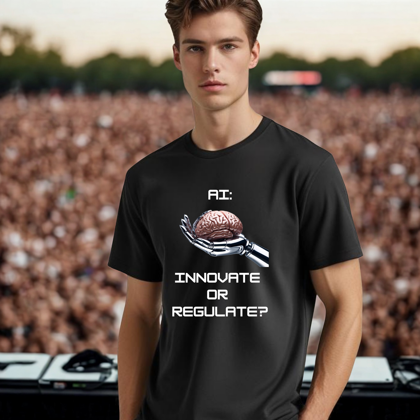 AI CTRL // Unisex Premium Soft Cotton T-Shirt